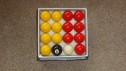 Red & Yellows Pool Table Balls